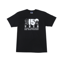 宇宙兄弟 15周年記念ALL MEMBERS Tシャツブラック