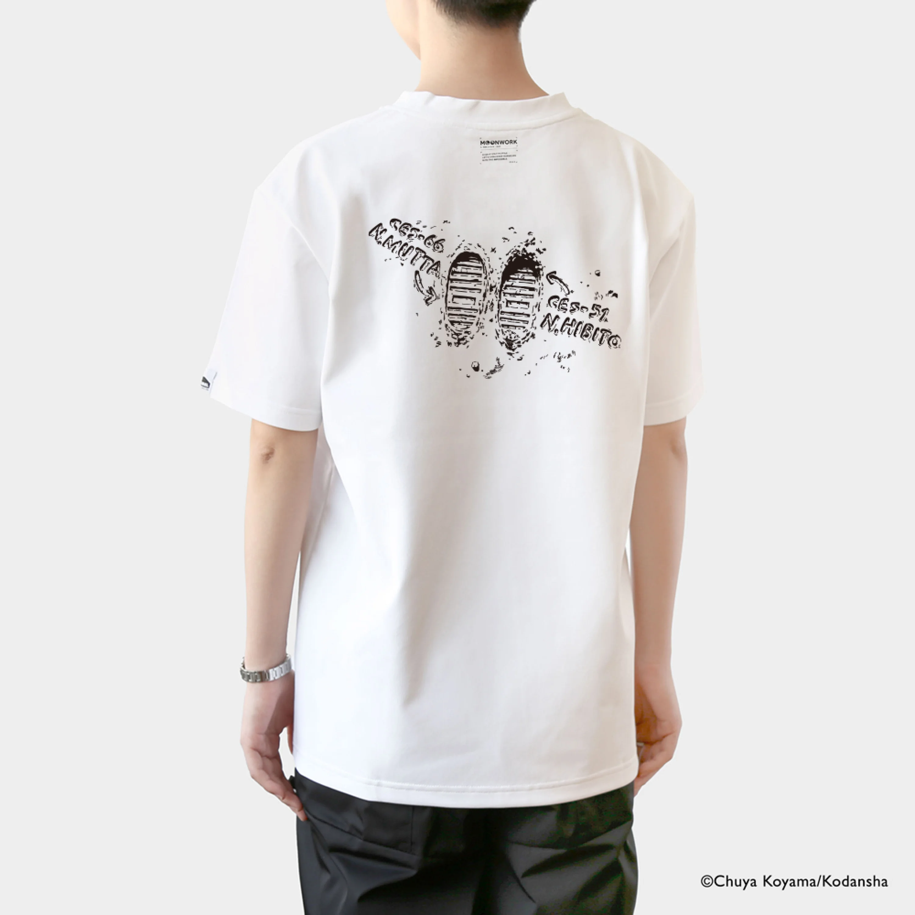 南波兄弟の月面足跡