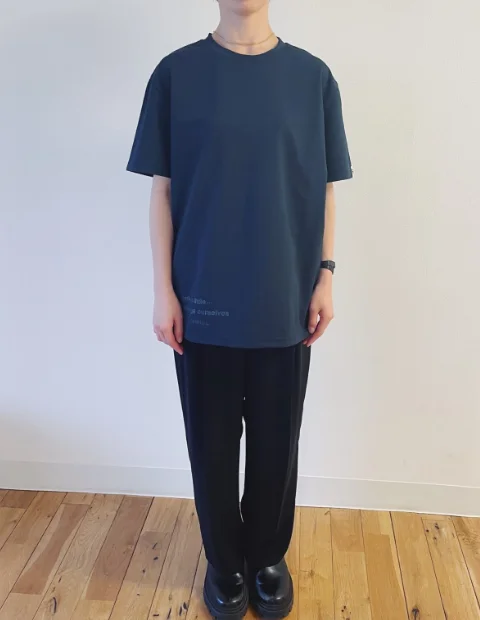 ネイビー/Lサイズ着用157cm