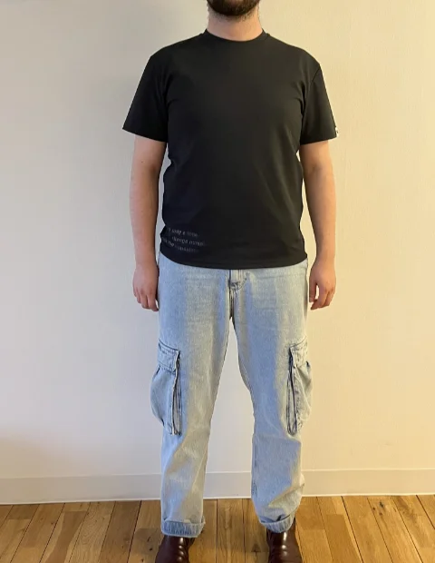 ブラック/XLサイズ着用182cm
