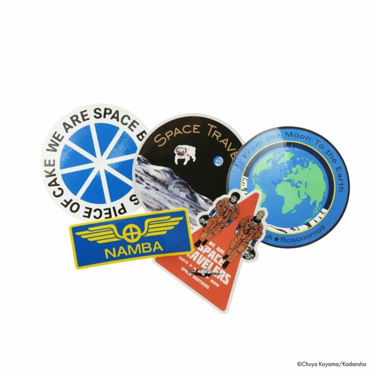 スーツケースステッカー(5種入り)