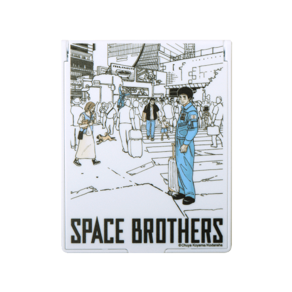 渋谷スクランブルスクエア×宇宙兄弟 イラストミラー